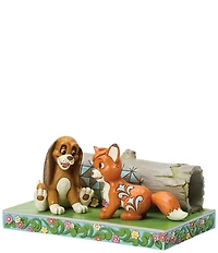 Jim Shore Disney Traditions Collection Fox & the Hound Figurine