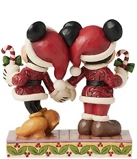 Jim Shore Disney Traditions Collection Mickey & Minnie Candy Canes Figurine
