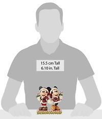 Jim Shore Disney Traditions Collection Mickey & Minnie Candy Canes Figurine