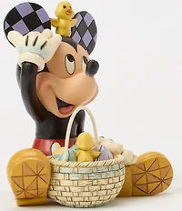 Jim Shore Disney Traditions Collection Mickey Easter Personality Figurine