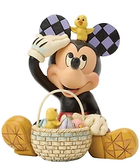Jim Shore Disney Traditions Collection Mickey Easter Personality Figurine