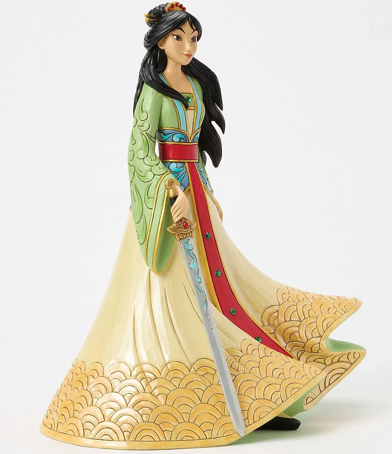 Jim Shore Disney Traditions Collection Mulan Deluxe Princess Figurine
