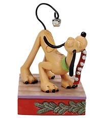 Jim Shore Disney Traditions Collection Pluto Christmas Jolly Jingle Tail Figurine