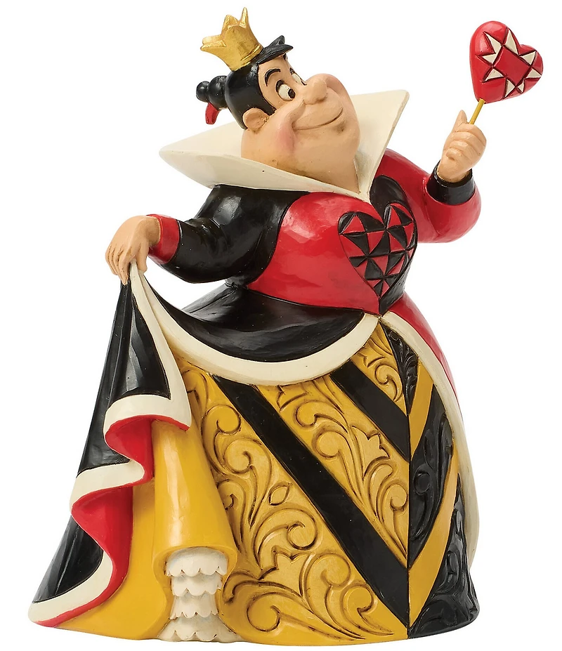 Jim Shore Disney Traditions Collection Queen Of Hearts Figurine