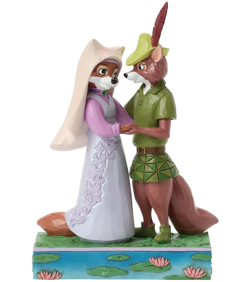 Jim Shore Disney Traditions Collection Robin Hood and Maid Marian Figurine