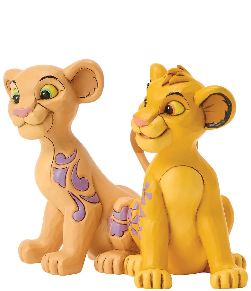 Jim Shore Disney Traditions Collection Simba & Nala Heart Tails Figurine