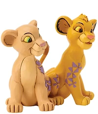 Jim Shore Disney Traditions Collection Simba & Nala Heart Tails Figurine