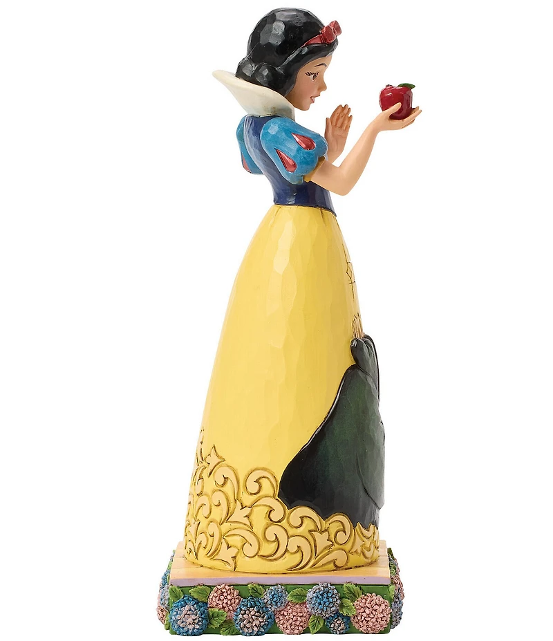 Jim Shore Disney Traditions Collection Snow White Apple With Scene #double;A Poisoned Promise#double; Figurine