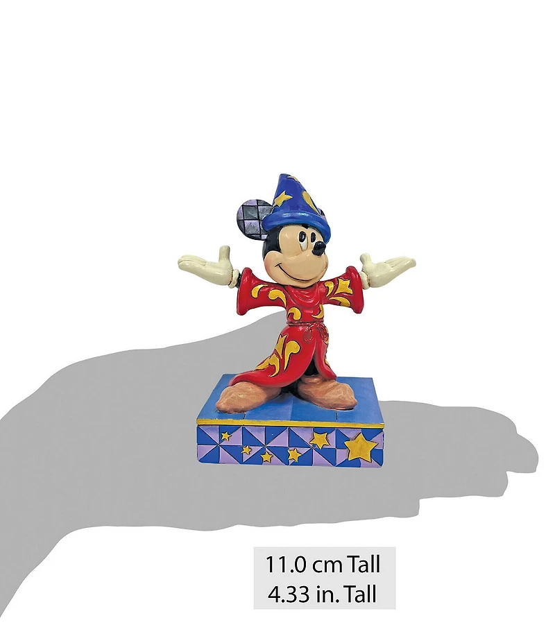 Jim Shore Disney Traditions Collection Sorcerer Mickey Personality Figurine