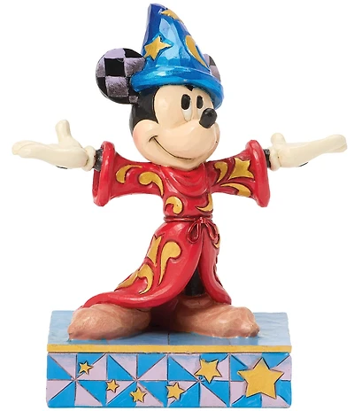 Jim Shore Disney Traditions Collection Sorcerer Mickey Personality Figurine
