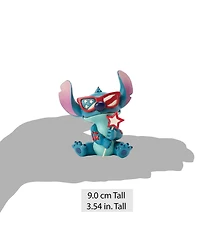Jim Shore Disney Traditions Collection Stitch Patriotic Mini Figurine