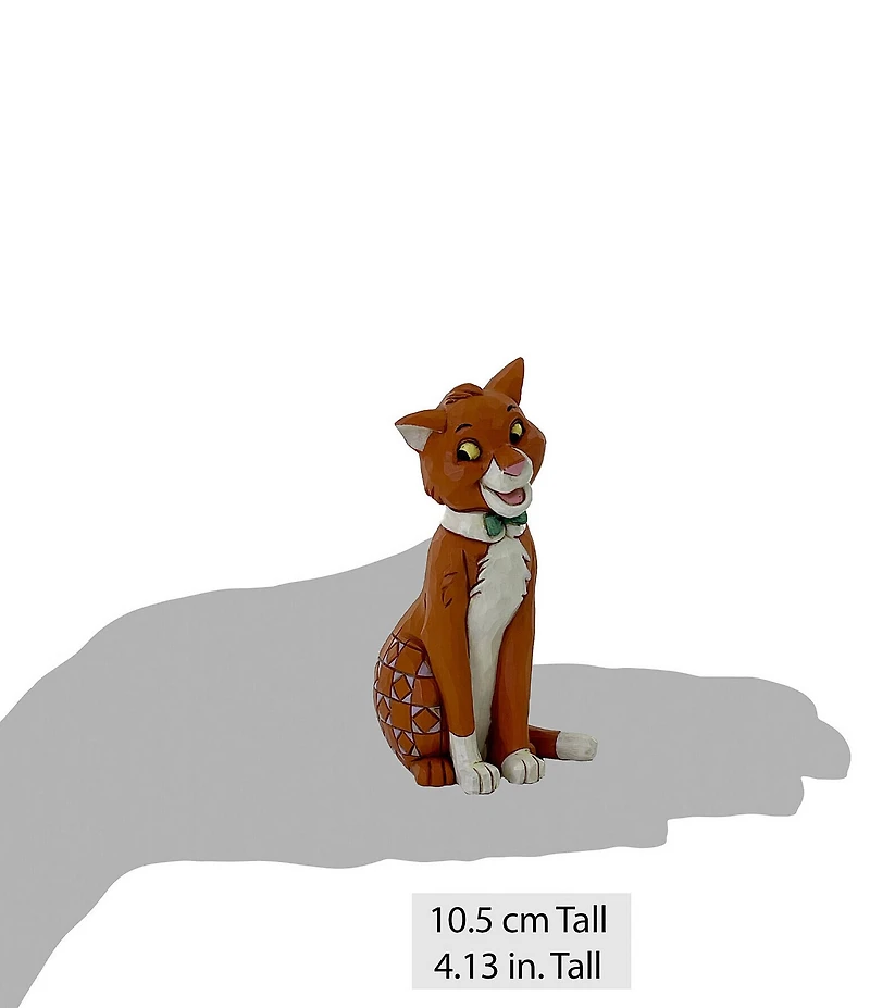 Jim Shore Disney Traditions Collection The Aristocats Thomas O'Malley Mini Alley Cat Figurine
