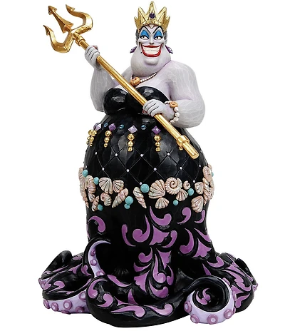 Jim Shore Disney Traditions Collection The Little Mermaid Ursula #double;Queen of the Seven Seas#double; Deluxe Figurine