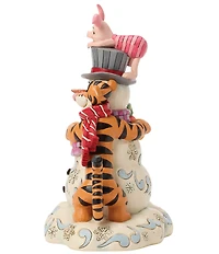 Jim Shore Disney Traditions Collection Winnie The Pooh & Friend Snowman