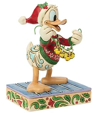 Jim Shore Disney Traditions Donald Duck With Bells Figurine
