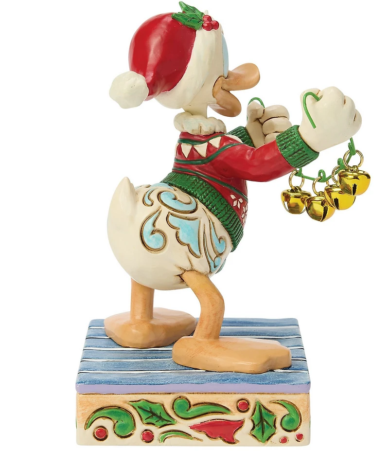 Jim Shore Disney Traditions Donald Duck With Bells Figurine
