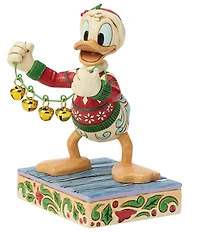 Jim Shore Disney Traditions Donald Duck With Bells Figurine