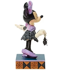 Jim Shore Disney Traditions Halloween Collection Minnie Spider Dress #double;Web-tastic Halloween#double; Figurine