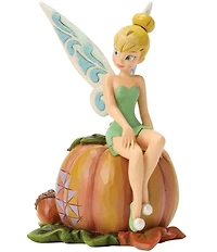 Jim Shore Disney Traditions Halloween Collection Tinker Bell #double;Pumpkin Patch Pixie#double; Figurine