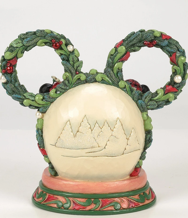 Jim Shore Disney Traditions Mickey & Minnie LED Diorama Figurine First Edition