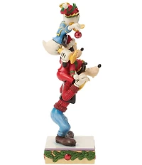 Jim Shore Disney Traditions Mickey, Donald, And Goofy Stacked Figurine
