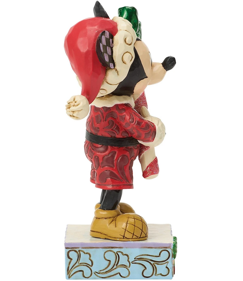 Jim Shore Disney Traditions Mickey Mouse With Candy Cane Figurine