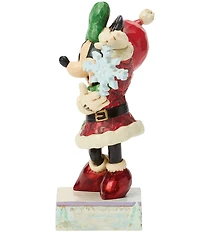 Jim Shore Disney Traditions Minnie Mouse With Snowflake Figurine