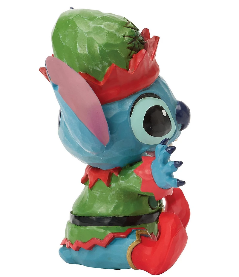 Jim Shore Disney Traditions Stitch Elf Miniature Figurine