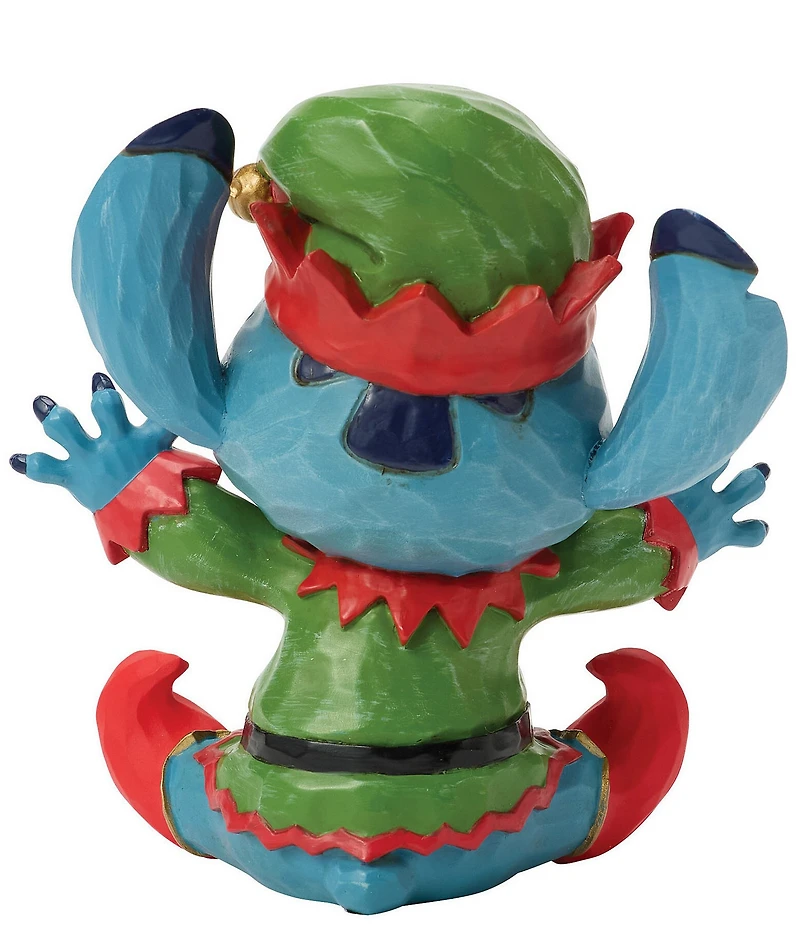 Jim Shore Disney Traditions Stitch Elf Miniature Figurine