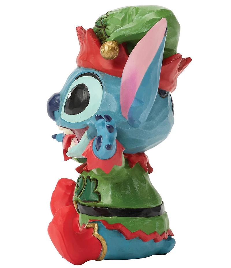 Jim Shore Disney Traditions Stitch Elf Miniature Figurine
