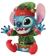 Jim Shore Disney Traditions Stitch Elf Miniature Figurine