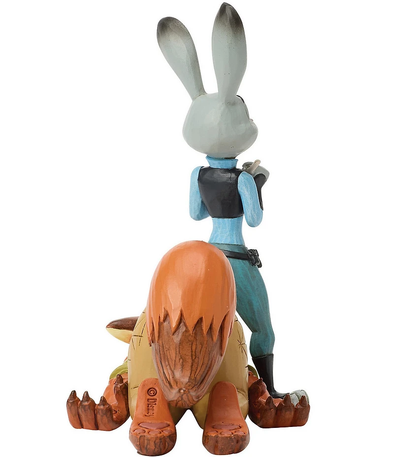 Jim Shore Disney Traditions Zootopia Judy & Nick #double;It's Called A Hustle, Sweetheart#double; Figurine
