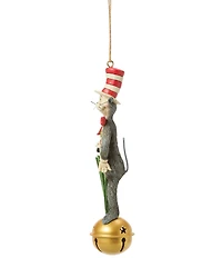 Jim Shore Dr. Seuss Collection Cat In The Hat on Jingle Bell Ornament