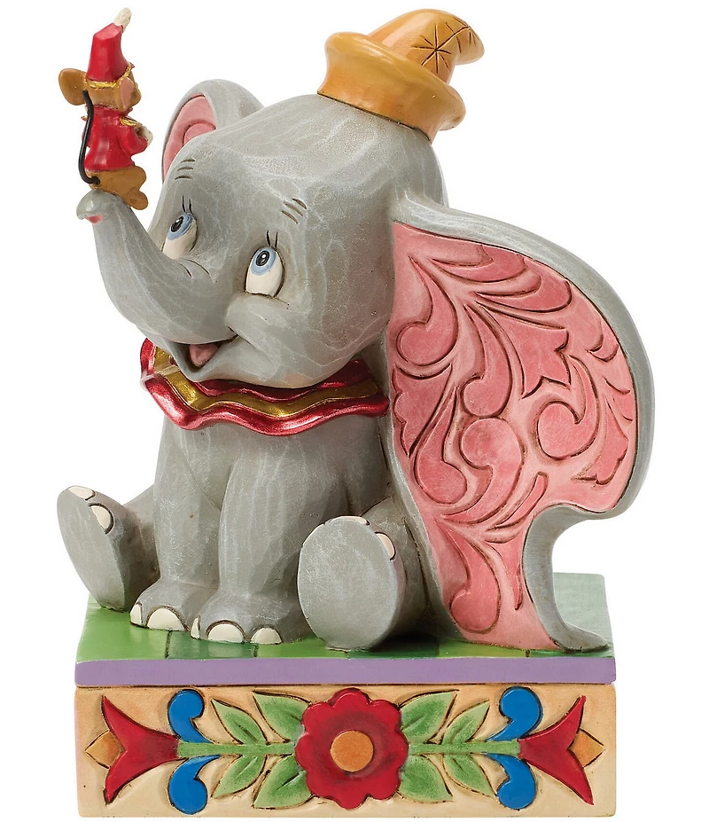 Jim Shore Dumbo & Timothy Mouse #double;Bigger Ears, Bigger Friendship#double; Figurine