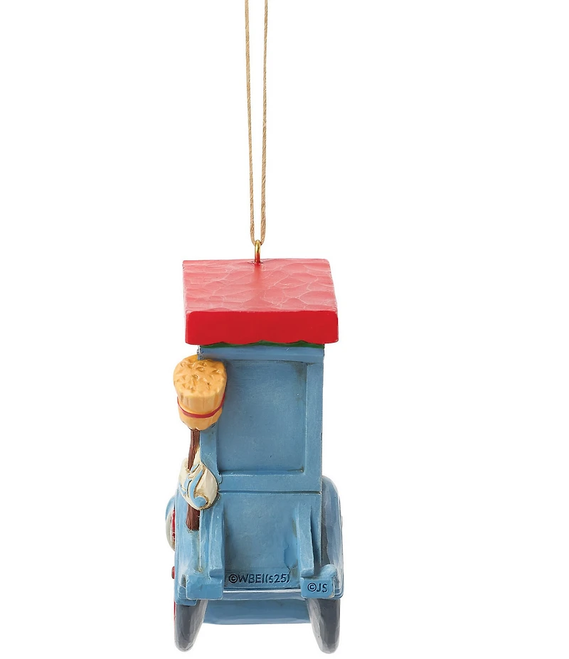 Jim Shore Frosty the Snowman 2025 Dated Frosty in Train Hanging Ornament