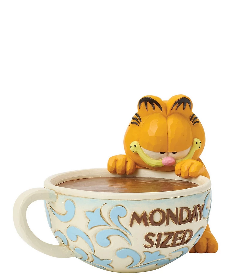 Jim Shore Garfield #double;But First, Coffee#double; Figurine