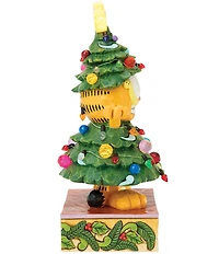 Jim Shore Garfield Collection Battery-Operated Light-Up Garfield Dressed as Christmas Tree Figurine