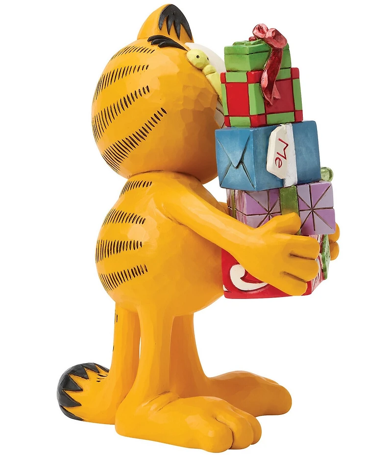 Jim Shore Garfield Collection Garfield with Presents Figurine