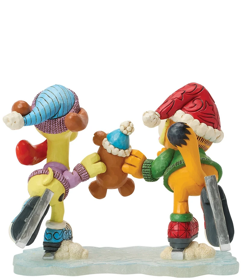 Jim Shore Garfield Garfield, Odie, and Pooky Ice Skating Figurine