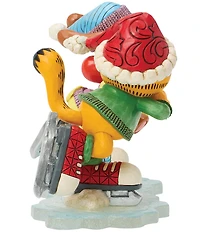 Jim Shore Garfield Garfield, Odie, and Pooky Ice Skating Figurine