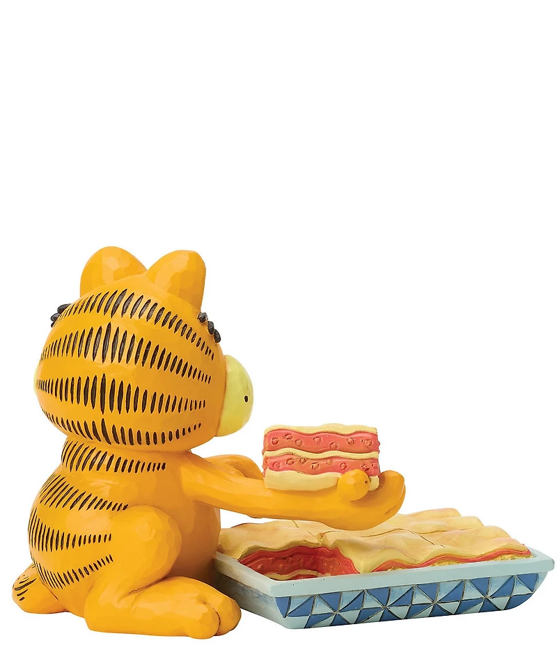 Jim Shore Garfield #double;I Love Lasagna#double; Figurine