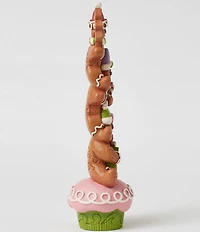 Jim Shore Gingerbread Christmas Stacked Figurine