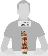 Jim Shore Gingerbread Christmas Stacked Figurine