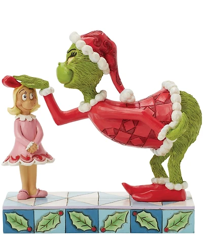 Jim Shore Grinch Collection- Grinch Pat Cindy Lou's Head Figurine