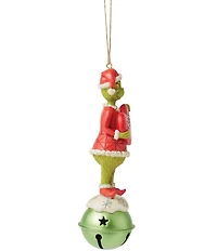 Jim Shore Grinch On Bell 2025 Dated Ornament
