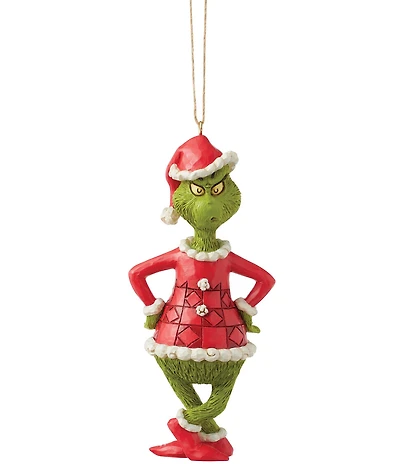 Jim Shore Grinch With Hands On Hips Ornament