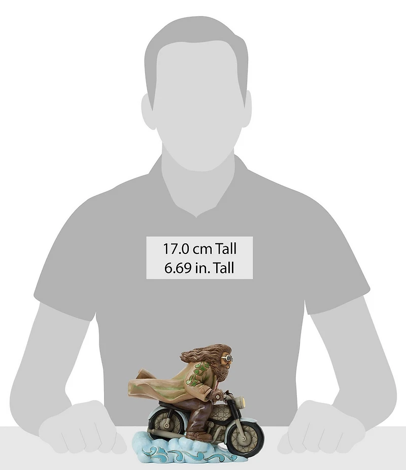 Jim Shore Harry Potter Collection Hagrid on Bike Figurine