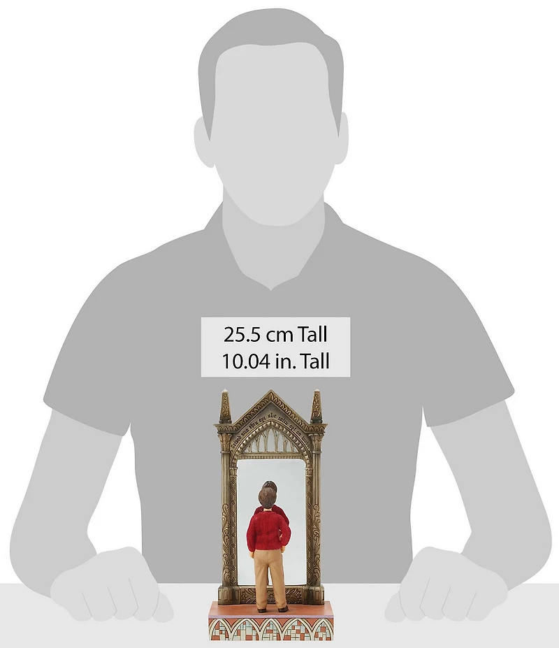 Jim Shore Harry Potter Collection Harry & Enchanted Mirror of Erised Figurine