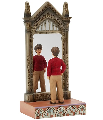Jim Shore Harry Potter Collection Harry & Enchanted Mirror of Erised Figurine