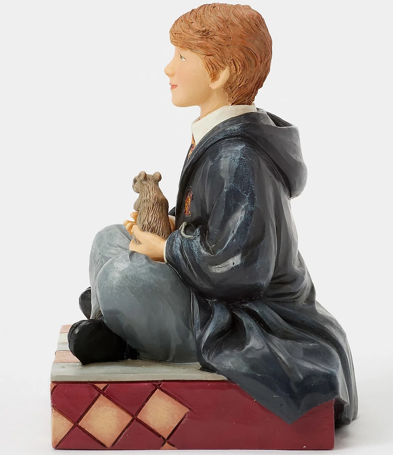 Jim Shore Harry Potter Collection Ron with Scabbers Figurine